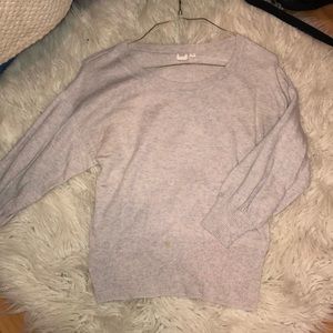 Gap sweater. Purposefully oversized. Very comfy.